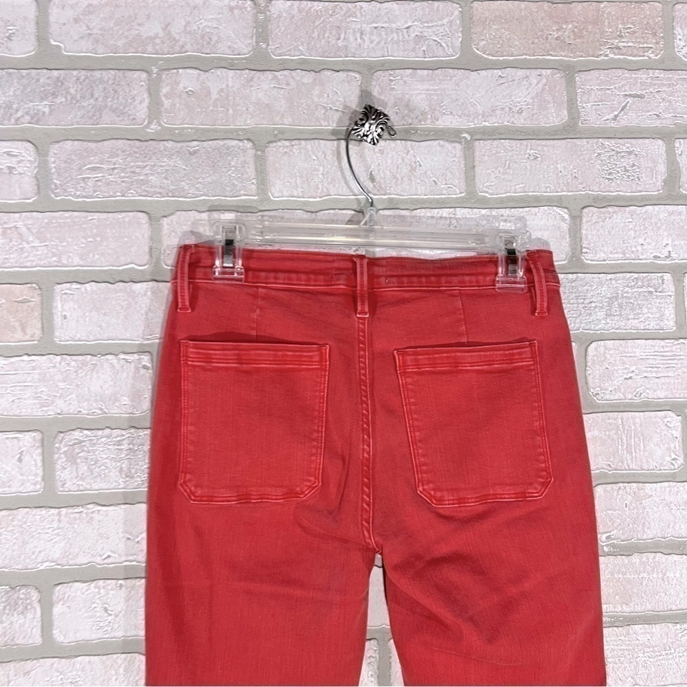 Frame Denim LeBardot Skinny Ankle Jeans in Cherry Size 26 - Picture 8 of 10